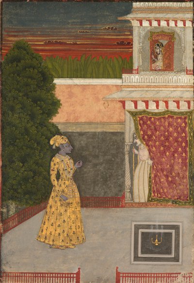 العشاق و Crone القديم ، ج. 1780 - 1790. بواسطة غير معروف