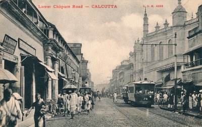 طريق تشيتبور السفلي - كالكوتا ، c1910 بواسطة غير معروف