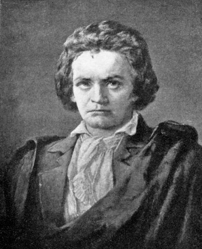لودفيج فان بيتهوفن ، 1770-1827 ، ملحن ألماني ، 1909 بواسطة غير معروف