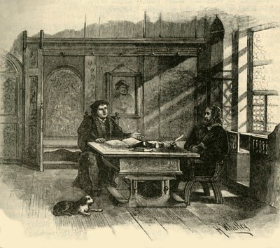 لوثر وميلانشثون ، c1500-1520 ، 1890. بواسطة غير معروف