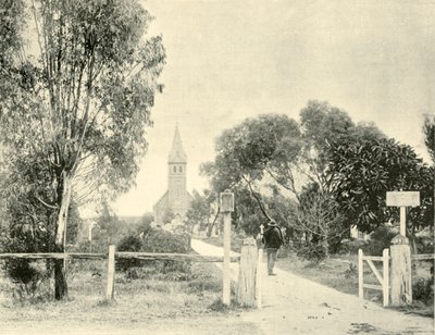 الكنيسة اللوثرية ، تانوندا ، 1901. بواسطة غير معروف