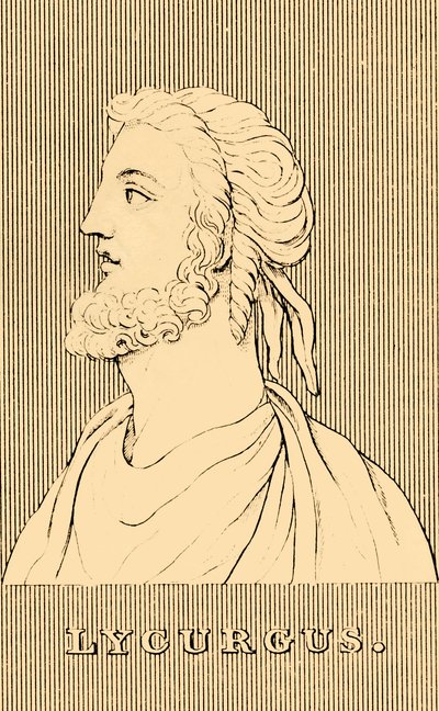Lycurgus ، fl c820 قبل الميلاد ، 1830. بواسطة غير معروف