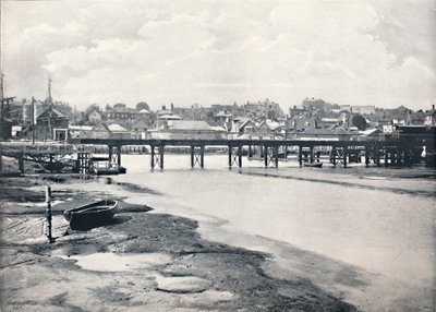 ليمينغتون - الجسر والمدينة ، من النهر ، 1895 بواسطة غير معروف