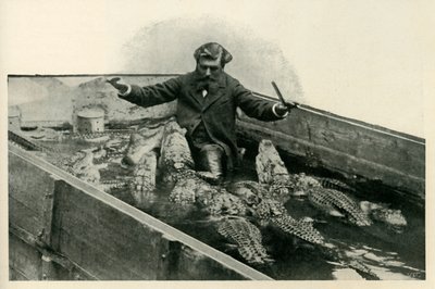 M. Pernelet وحيواناته الأليفة ، 1902. بواسطة غير معروف
