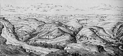 مجدلا ووادي الباشيلو عام 1880 بواسطة غير معروف