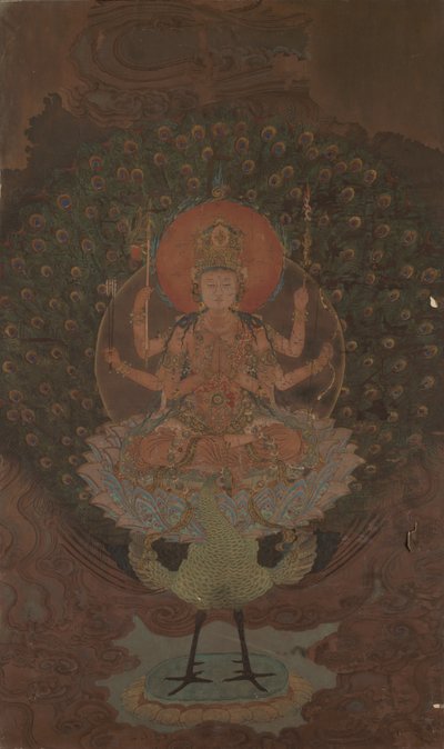 Mahamayuri Kujaku Myoo ، 1868-1912. بواسطة غير معروف