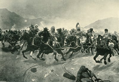 Maiwand - إنقاذ البنادق ، 1901. بواسطة غير معروف