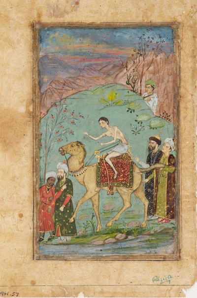 مجنون على جمل ، القرن التاسع عشر بواسطة غير معروف