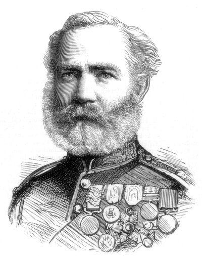 الرائد جون ماكبلين 1885 بواسطة غير معروف