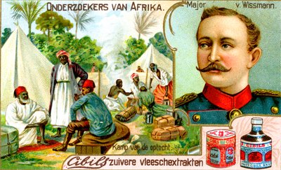 الرائد فون ويسمان ، الجندي الألماني ، c1900 بواسطة غير معروف