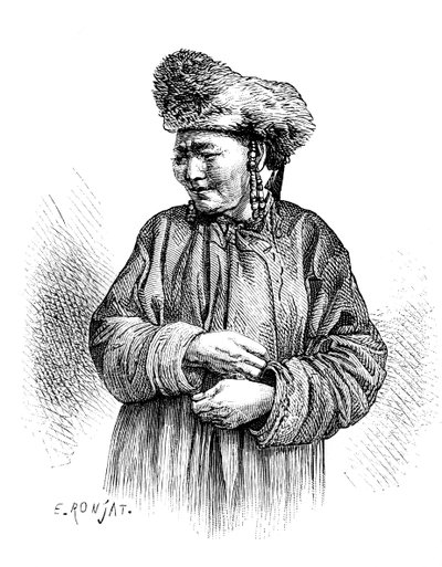 امرأة مانشو ، c1890 بواسطة غير معروف