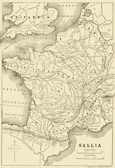 خريطة بلاد الغال وجزء من بريطانيا ، 1890. بواسطة غير معروف