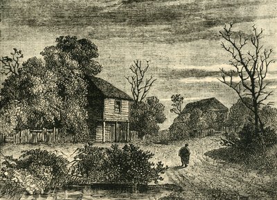 كوخ مارغريت فينشز ، نوروود في 1808 ، c1878. بواسطة غير معروف