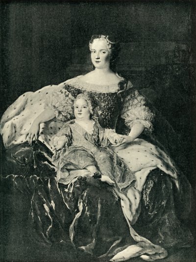ماريا ليزتشينسكا ودوفين ، c1730 ، 1903. بواسطة غير معروف