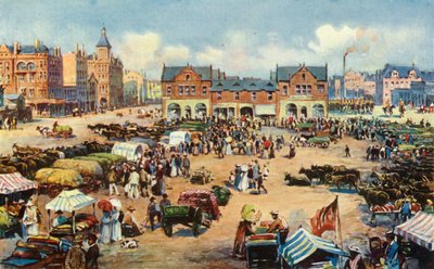 ساحة السوق ، جوهانسبرغ ، 1901. بواسطة غير معروف