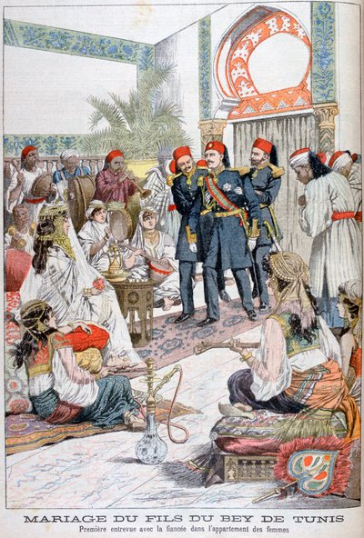 زواج ابن باي تونس 1903 بواسطة غير معروف