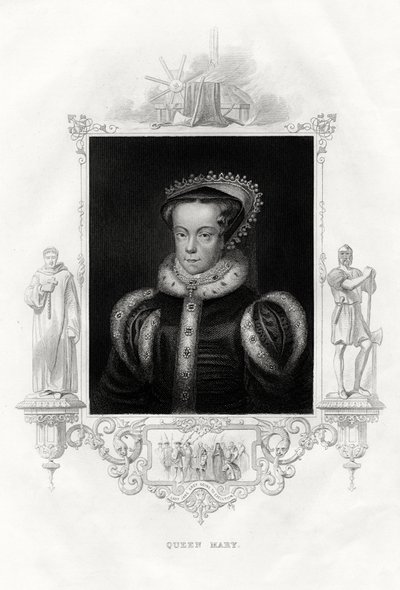Mary I 1516-1558 ، والمعروفة أيضًا باسم Mary Tudor ، 1860 بواسطة غير معروف