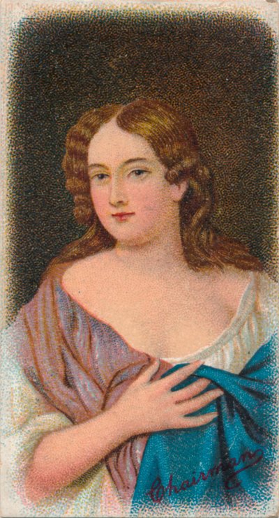 ماري مول ديفيس c1648-1708 ، عشيقة الملك تشارلز الثاني ملك إنجلترا ، 1912 بواسطة غير معروف
