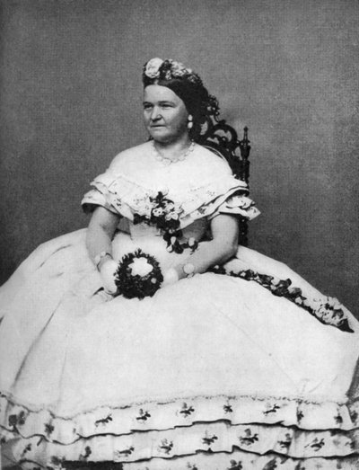 ماري تود لينكولن ، زوجة الرئيس أبراهام لينكولن ، c1860s ، 1908 بواسطة غير معروف
