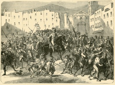 Masaniello Haranguing شعب نابولي ، 7 يوليو 1647 ، 1890. بواسطة غير معروف