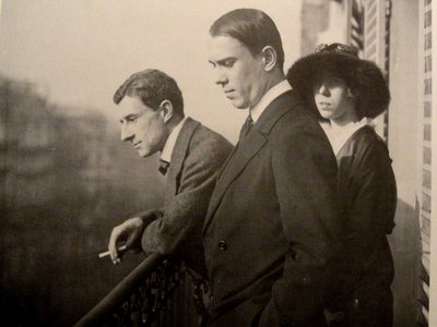 موريس رافيل ، فاسلاف نيجينسكي ، برونيسلافا نيجينسكا في باريس ، 1914 بواسطة غير معروف