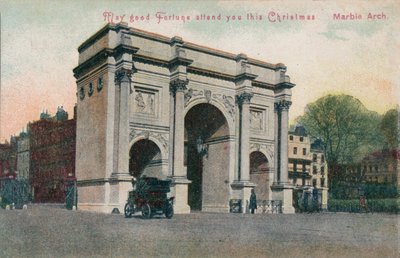 أتمنى لك حظًا سعيدًا في عيد الميلاد هذا - ماربل آرش ، c1910 بواسطة غير معروف