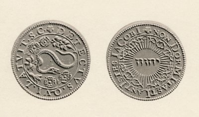 ميدالية تخليد اكتشاف مؤامرة البارود ، 1605 ، 1904 بواسطة غير معروف