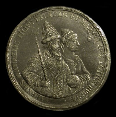 وسام القيصر الكسيس الأول من روسيا للاحتفال بميلاد بطرس الأكبر ، حوالي 1775 بواسطة غير معروف