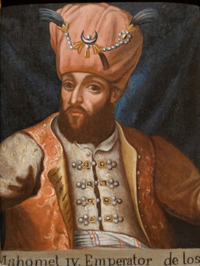 محمد الرابع 1642-1693 ، سلطان الدولة العثمانية ، القرن السابع عشر بواسطة غير معروف