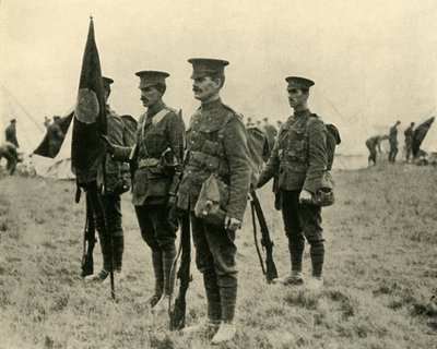 رجال الأميرة باتريسياس المشاة الخفيفة الكندية ، 1915 ، c1920. بواسطة غير معروف