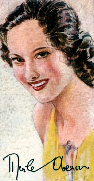 ميرل أوبرون ، 1911-1979 ، ممثلة سينمائية ، القرن العشرين بواسطة غير معروف