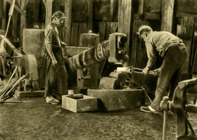 عمال المعادن ، ستيريا ، النمسا ، c1935. بواسطة غير معروف