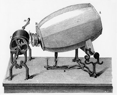 منتصف القرن التاسع عشر Phonautograph ، c.1906 بواسطة غير معروف