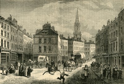 الصف الأوسط ، سانت جيلس ، حوالي 1838 ، 1881. بواسطة غير معروف