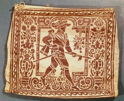 نهب خطاب ساعي البريد العسكري خلال فترة حرب الثلاثين عامًا (1618-48) (نسيج) بواسطة غير معروف