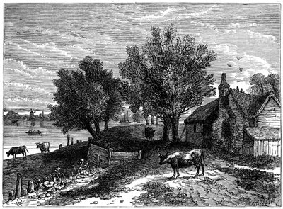 ميلبانك ، لندن ، c1800 1891 بواسطة غير معروف