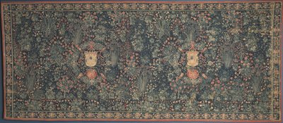 نسيج ميلفليرز مع شعار ميديشي ، 1520s. بواسطة غير معروف