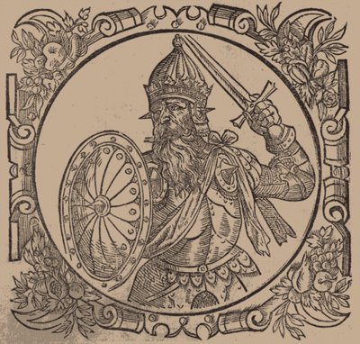 Mindaugas ، ملك ليتوانيا من: Sarmatiae Europeae desscriprio ... بواسطة A. Guagnini ، 1578 بواسطة غير معروف
