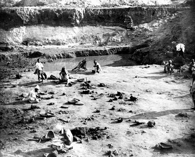 منجم ، كوريا ، 1900 بواسطة غير معروف
