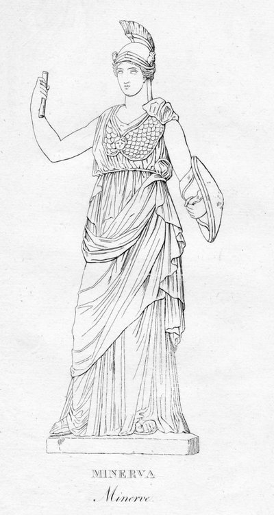 مينيرفا مينيرف ، c1850 بواسطة غير معروف