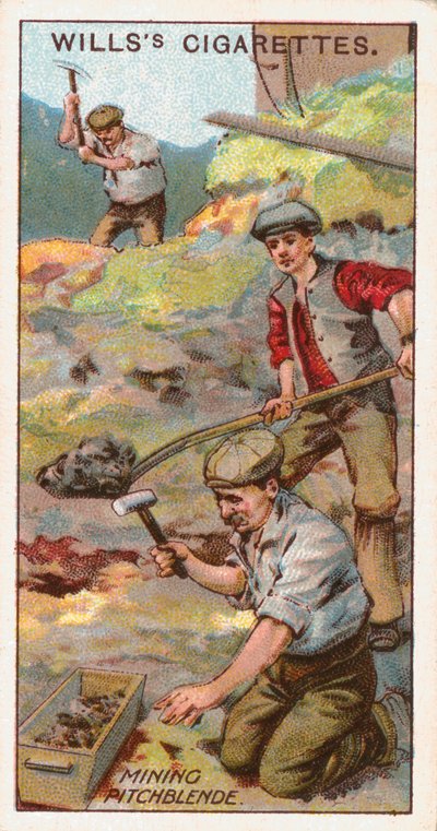 التعدين Pitchblende ، كورنوال ، إنجلترا ، c1916 بواسطة غير معروف