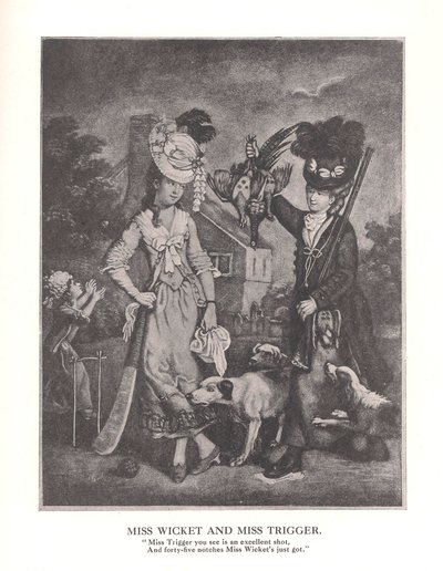Miss Wicket and MissTrigger، c1778 1912 بواسطة غير معروف