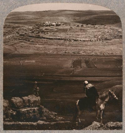Mizpeh ، مع Jacobs Pllar of Stones ، c1900 بواسطة غير معروف