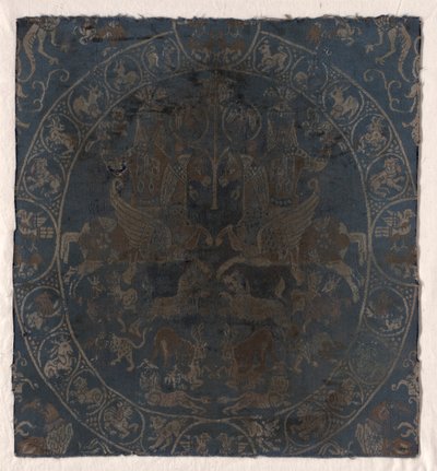 الاستنساخ الحديث لحرير بهرام جور في برلين ، ج. 1895. بواسطة غير معروف
