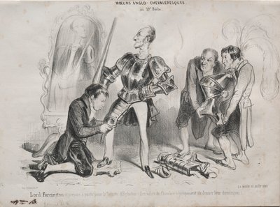 الأخلاق الأنجلو شهم ، 1839. بواسطة غير معروف