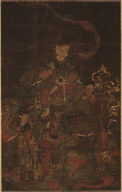 مونجو والحاضرون ، 1200s. بواسطة غير معروف
