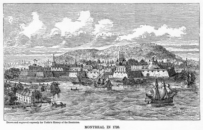 مونتريال في 1729 ، 1877 بواسطة غير معروف