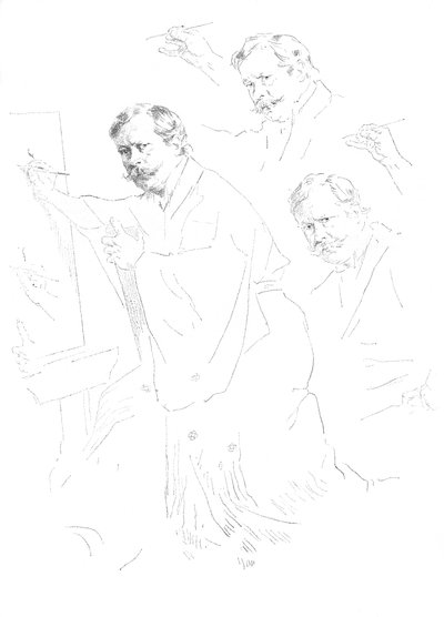 مورتيمر مينبيس ، رسمها بنفسه ، 1899 بواسطة غير معروف