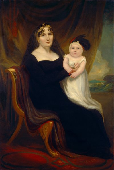 الأم والطفل ، ج. 1810. بواسطة غير معروف
