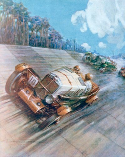 سباق السيارات ، 1930 بواسطة غير معروف